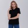 T -shirt female, black color, size 44 (m)