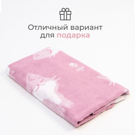 Tenle Ethel "Playful Cat", 50x90 cm, 100% cotton, 420 g/m2-3