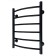 Electric towel "Sanprise" Classic P6, 400x600 mm, right, black