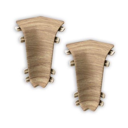 Inner lexide angle 55mm light oak (2pcs/blister)