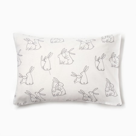 Pillowcase Ethel "Rabbits" 50x70 cm, 100% cotton, calico-2