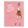 Diary for grades 5-11, "fashionable girl", a solid cover 7BC, matte lamination, 48 sheets