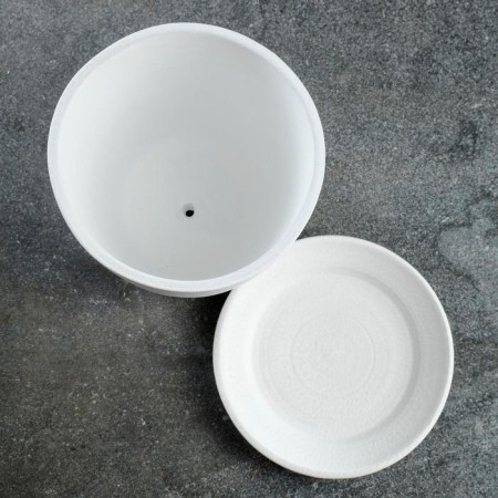 Flower pot 1.7 liter prestige white # 3-2