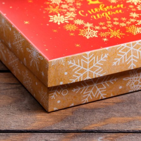 Gift box team "Winter Tale", 16.5 x 12.5 x 5.2 cm-5
