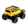 Radio -controlled jeep "Hamer", works on batteries, yellow color