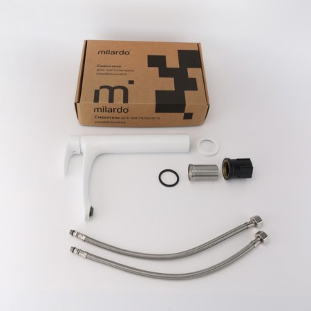 MiLrdo RORA RORWT01M01, pour 155 mm, white matte-4