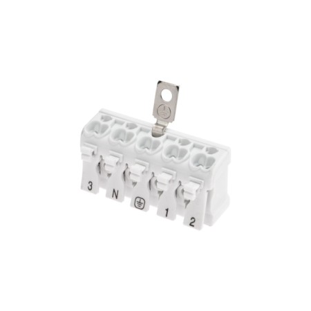 Spring Domestic connective KSP 5-Polus with ground and with mounting legs (50 pcs./Union) REX-2
