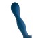 Satiffyer Double Ball-R phallimitator, 18 cm, silicone, blue color