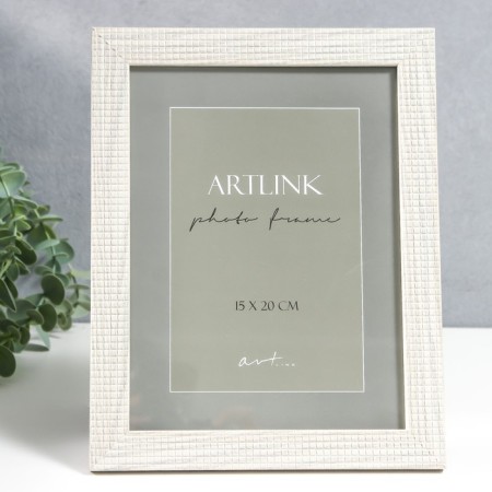 Photo frame plastic "Amelia" 15x20 cm, gray