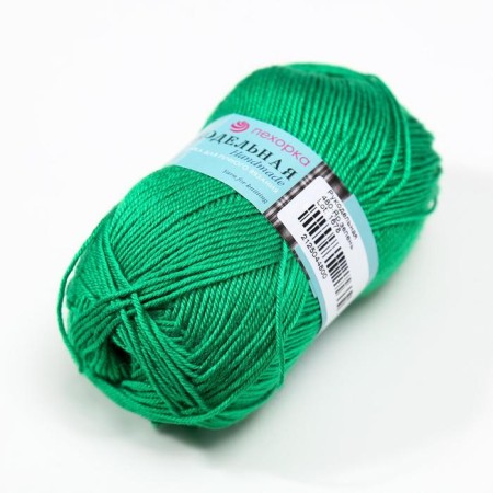 Yarn "needlework" 100% acrylic 175m/50g (480-yellow greens)-1