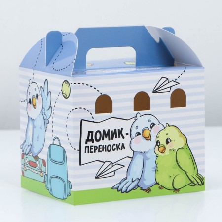 House of birds for birds and rodents "Time on a journey"-1
