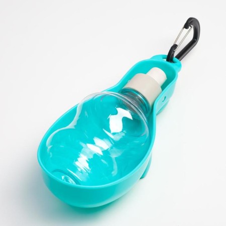 Walking figure curly, 300 ml, with a soft nose, turquoise-6