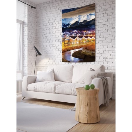 Decorative panel with photo printing, size 150x200 cm