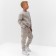 Children's costume with the basis (sweatshirt, pants) minku, gray color, height 140 cm