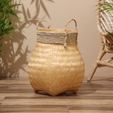 Wicker basket, from bamboo 30x30x40 cm