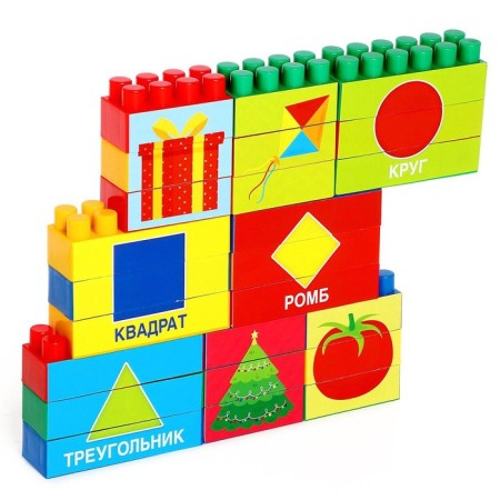 Designer "Colors and shapes", 24 details and stickers-2