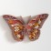 Panel Interior tree "Butterfly. Flower meadow" 14.3x24 cm