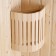 Lampshade from linden, corner