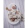Fleet “Rabbits” plaid, size 100x118 cm, beige color