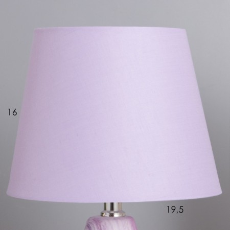 HELP LAC "Jacqueline" 1x40W E14 Lilac 20x20x32cm-2