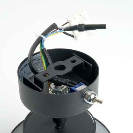 Wall lamp Feron HL3670, IP20, GX53, 12 W, 110x70x138.5 mm, black color-10