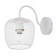 Bra "Birra" 1xe27 40W white 15x26x23 cm
