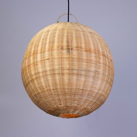 Lamp ceiling from the rattan "Juan" 1x120W, E27, 50x50x50 cm-2