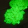 Decorative stones for the aquarium, luminous, 8-11 mm, 500 g, yellow