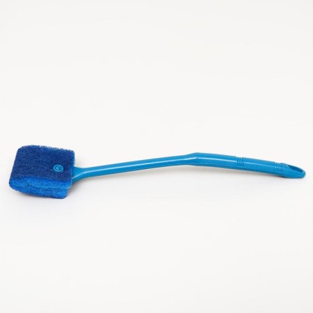 Scraper for the aquarium bilateral, 40 cm, blue-2
