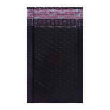 A set of 50 pieces of envelopes with an air-pussy film 11x19cm, black