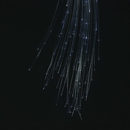 Hair strand on a hairpin, luminous, 3.5 x 33 cm-7