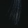 Hair strand on a hairpin, luminous, 3.5 x 33 cm
