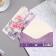 Money envelope "Congratulations!" Congrev, glitter, leaves, flowers, 16.8x8.3 cm