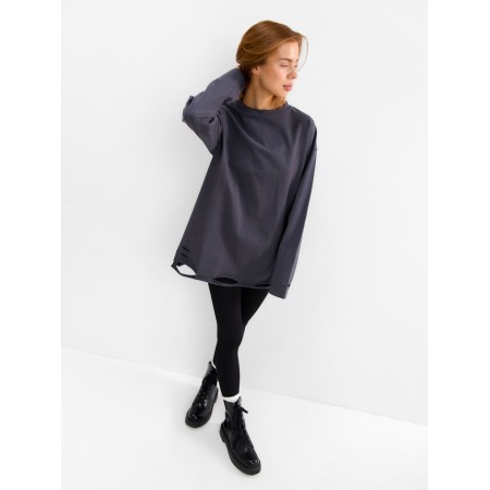 Women's Longsliva Minaku: One Most Brand, Graphite color, OneSize-5