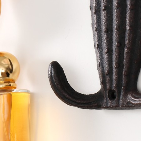 Hooks decorative cast iron "cactus" 18x10.5x3.2 cm-2
