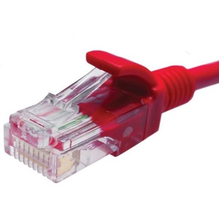 Suprlan 10-0153 UTP RJ-45 patch cord.-Vilka RJ-45 Kat. 5e 2m Red LSZH 24Awg