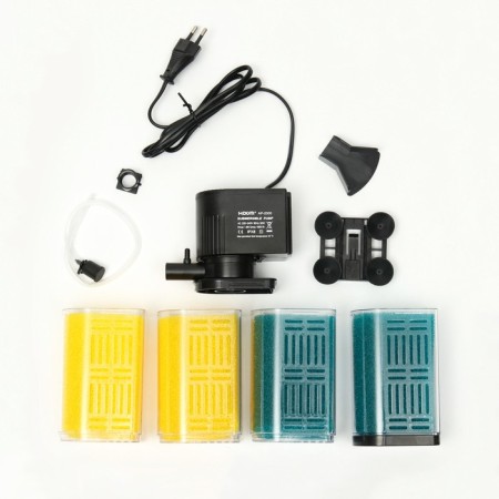 Internal filter Hidom AP-2000F, 1600 l/h, 30 watts, four-chamber-3