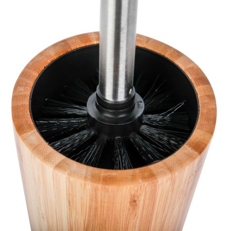Axentia bonja toilet from bamboo and stainless steel Ø 9.5 cm, height 36 cm-3