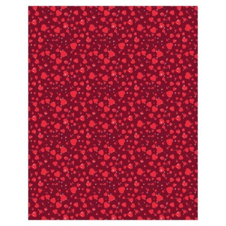 Pillow Roller "Random hearts, decorative, size 16x45 cm-1