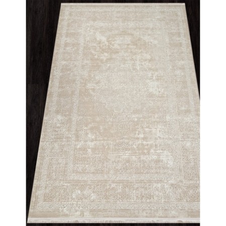 Rectangular carpet Valentis mikonos, size 160x300 cm, color Cream/Cream-1