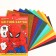 Catcurboard corrugated, A4, 10 sheets, 10 colors, moped, bilateral, in the folder, 230 g/m², Spider-Man