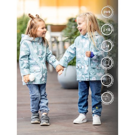Park jacket for girls, height 86 cm