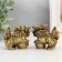 Nezke Polystone set 2 pcs "Heavenly Lions of Buddha" 4x6x5 cm