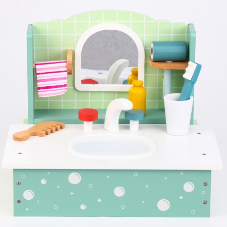 Wooden Wooden Set "washbasin" 26.5 × 25.5 × 33.5 cm-1