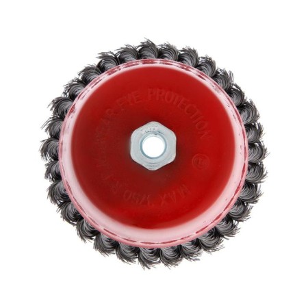 Metal brush for ushm scrap, twisted wire, "cup", M14, 150 mm-4