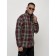 Male windbreaker, size 50, burgundy color