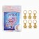 New Year's hair piercing "The brightest" for the New Year, 6 pcs