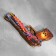 Wooden souvenir "Pistol-Razinokota" multi-colored