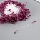 Stamens for flowers "droplets Gloss Bordeaux" set 300 pcs length 6 cm