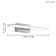 Bra Tabiano, 2x3.4W LED, 4000K, 600LM, chromium color